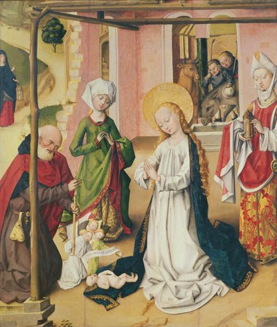 The Adoration of the Infant by Master of St. Bartholemew